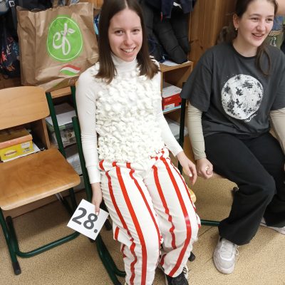 Gulner Gyula Általános iskola farsang popcorn