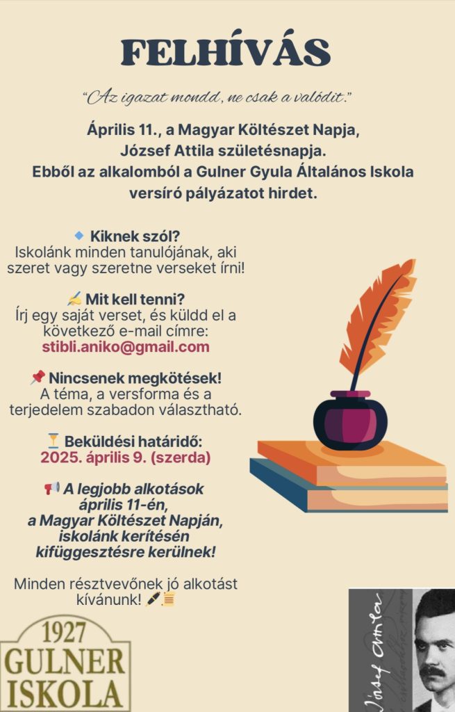 Versíró pályázat