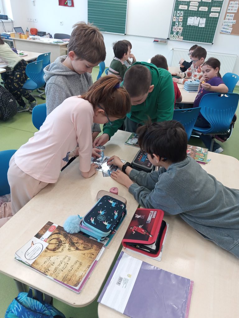 Múzeumpedagógiai foglalkozás a 3. a-ban