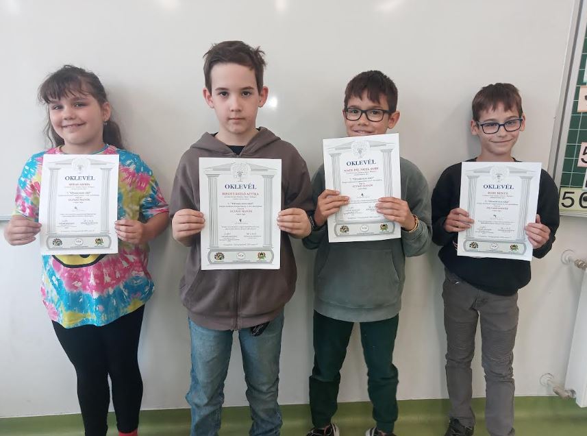 Szép eredmény a Kárpát medencei szövegértés versenyen