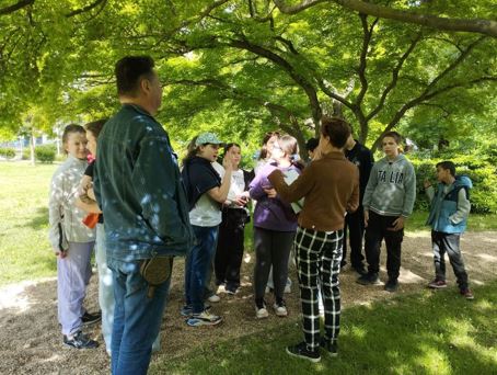 Természettudományos foglalkozáson az 5.a