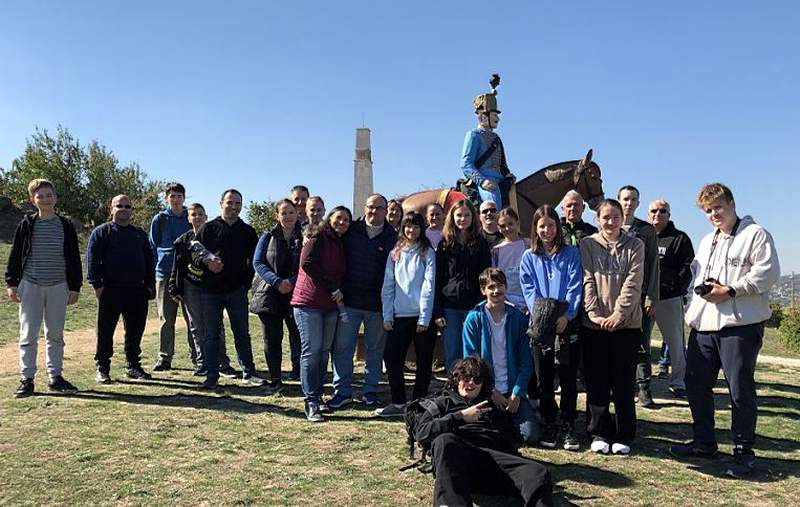 A 8. a osztály őszi családi kirándulása