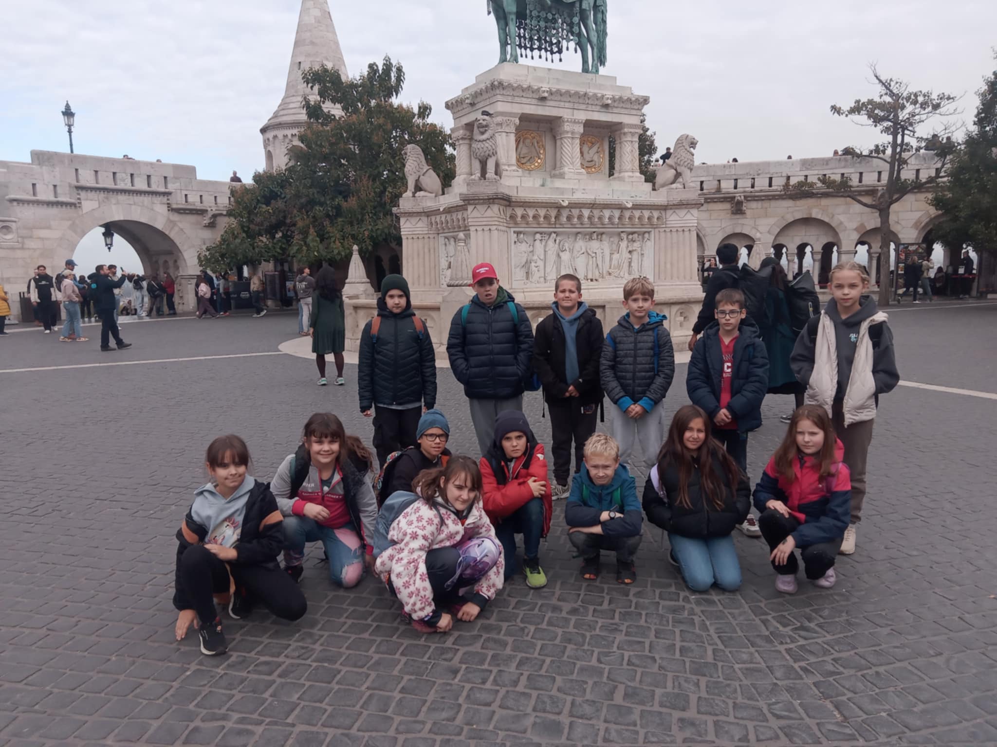 A Budai Várnegyedben járt a 4.a osztály
