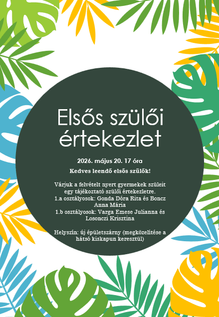 Leendő elsős szülői