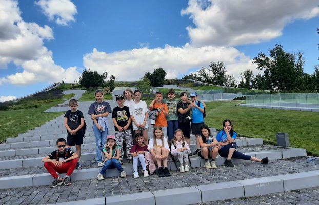 Városligetben a 4.b