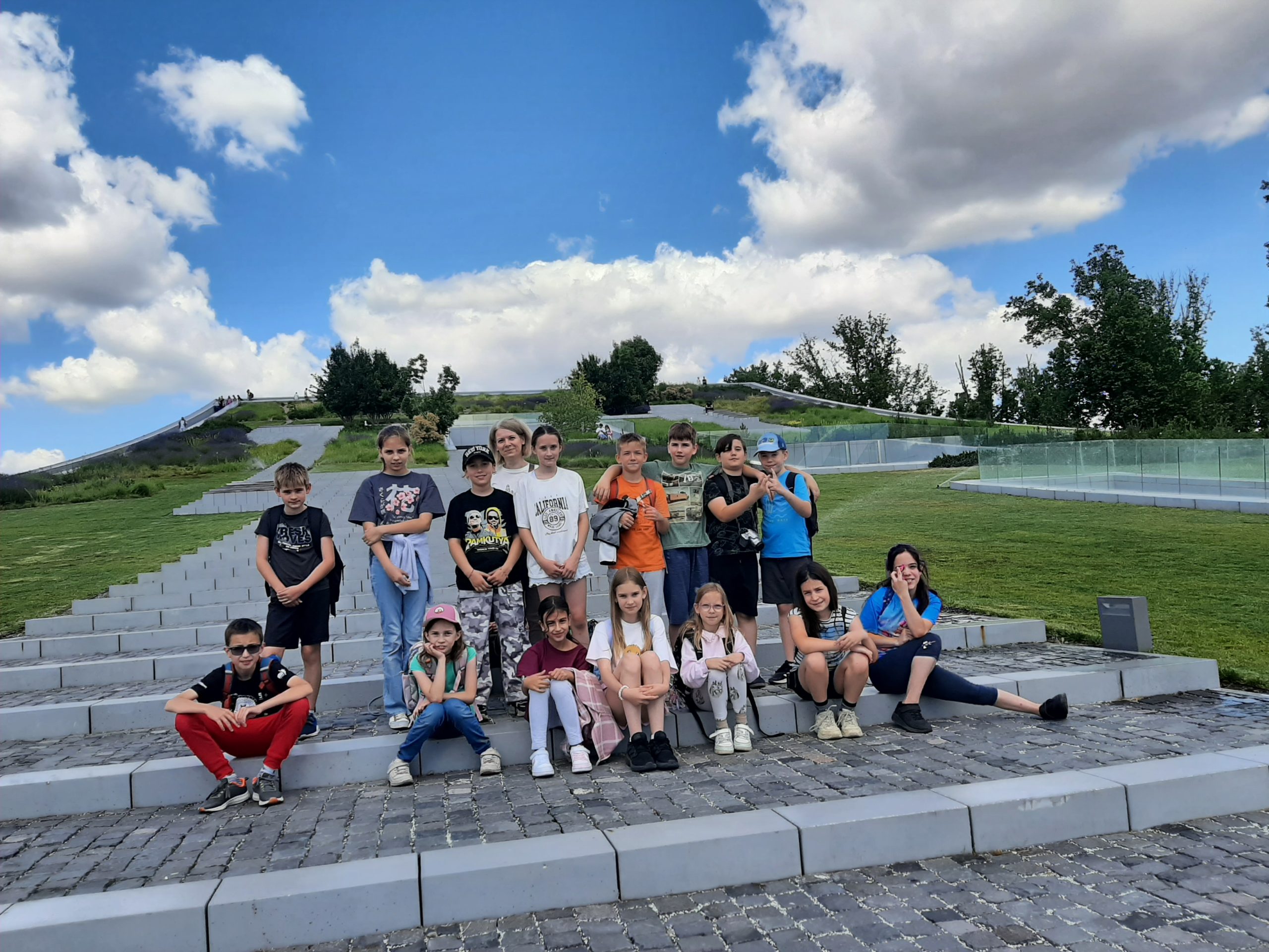 Városligetben a 4.b